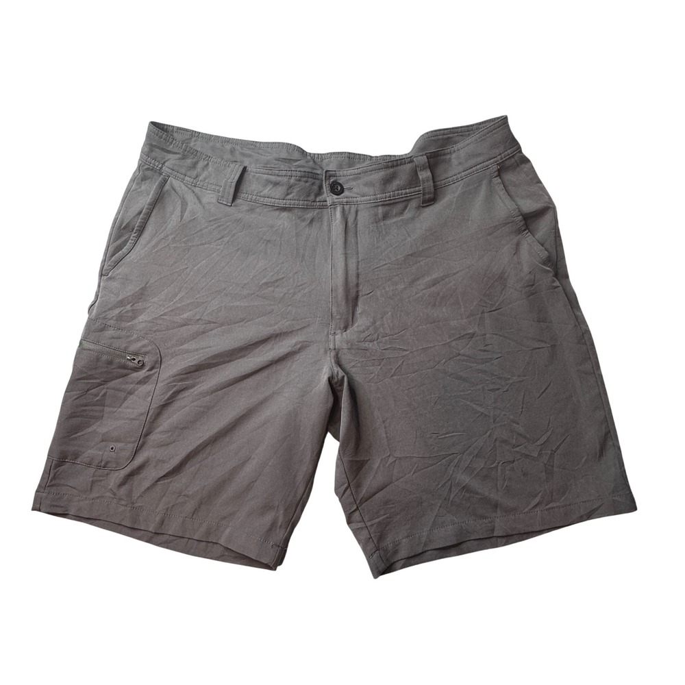 Magellan Shorts Mens 38 Gray Fish‎ Gear Water-Repellent Performance Cargo Hiking